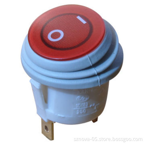 Rocker Switch, Suitable for Household Appliances, Vacuum Cleaners, Power Gardening Tools, Household